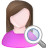 user female search Icon